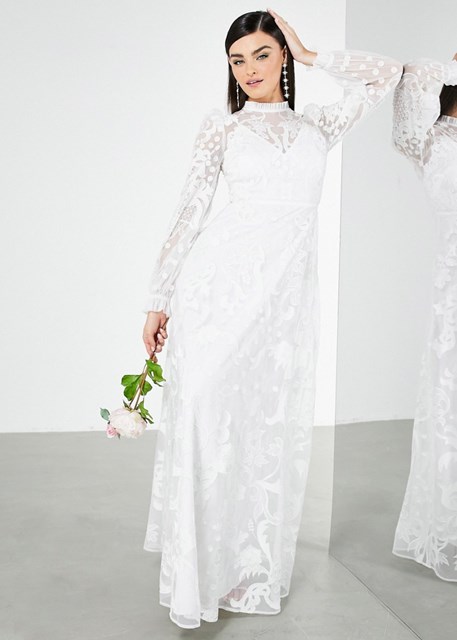 Šmrncovné svadobné šaty Adele